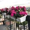 Deco Joe Adjustable Flower Box Holder in Black FPH1901B - alternate 3